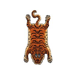 画像1: Tibetan Tiger Rug DTTR-01 Medium