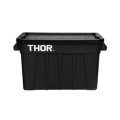 Thor Large Totes With Lid 75L Black