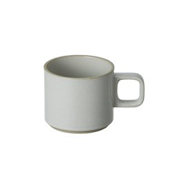 画像1: HASAMI PORCELAIN Mug Cup Small Gloss gray