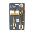 KIKKERLAND Brass Clip Set