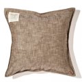 BasShu Cushion Cover Chambray KHAKI