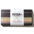 BasShu IGUSA RUG  border BLACK