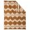 画像1: BasShu Wool Blanket Jacquard LIGHT BROWN (1)