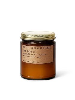 画像1: P.F. Candle Co. 7.2oz Soy Wax Candle SANDALWOOD ROSE