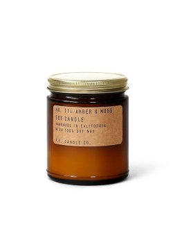 画像1: P.F. Candle Co. 7.2oz Soy Wax Candle AMBER&MOSS