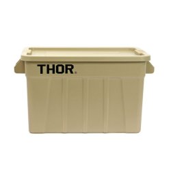 画像1: Thor Large Totes With Lid 75L Coyote