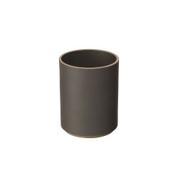 画像1: HASAMI PORCELAIN Container/Tumbler 85×106mm Black