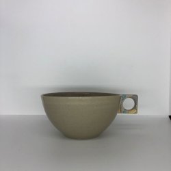 画像1: huge ceramics Soup Cup