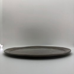画像2: huge ceramics Rim Plate
