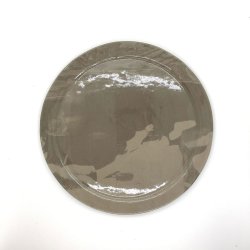 画像1: huge ceramics Rim Plate