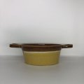 huge ceramics Bakeware Yellow