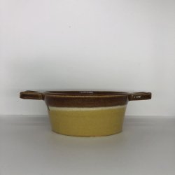 画像1: huge ceramics Bakeware Yellow