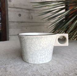 画像1: huge ceramics Mug GLD