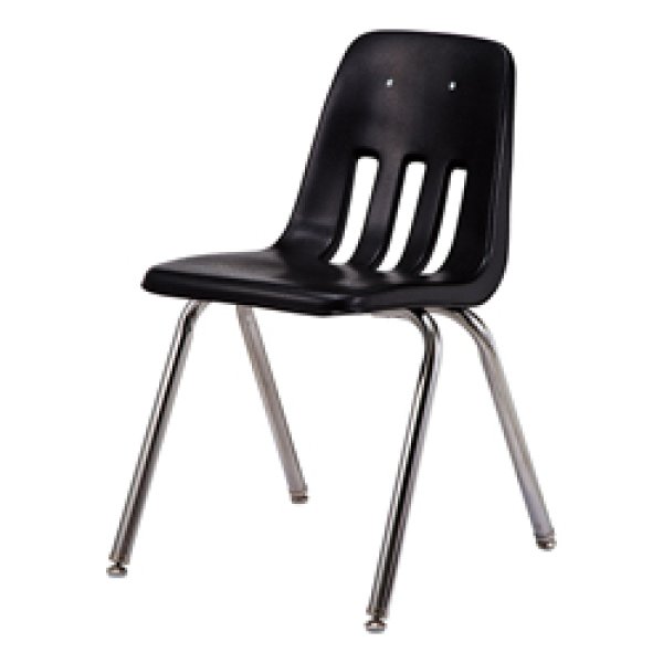 画像1: VIRCO 9000 Chair BLACK (1)