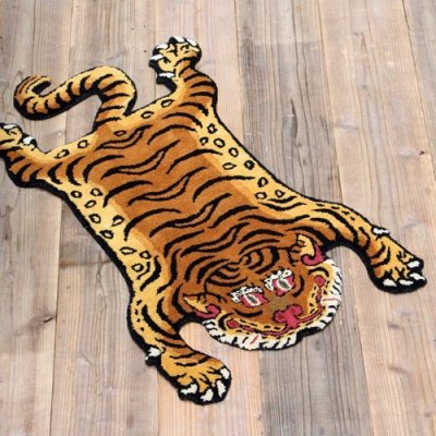 画像1: Tibetan Tiger Rug DTTR-02 Small