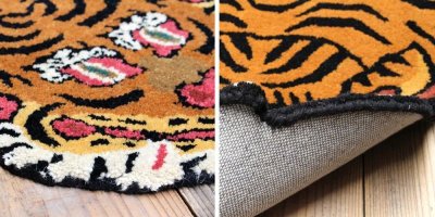 画像2: Tibetan Tiger Rug DTTR-02 Small