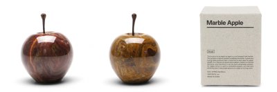 画像1: Marble Apple Brown Small