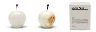 画像1: Marble Apple White Small