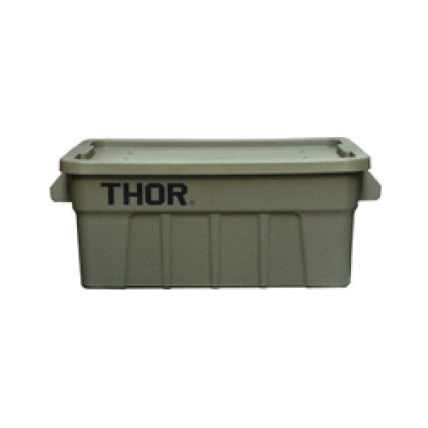 画像1: Thor Large Totes With Lid 53L Olive drab (1)