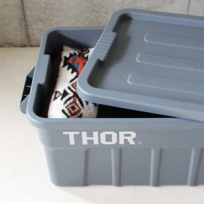 画像2: Thor Large Totes With Lid 75L Black