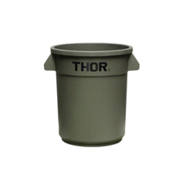 画像1: Thor Round Container 23L Olive drab (1)