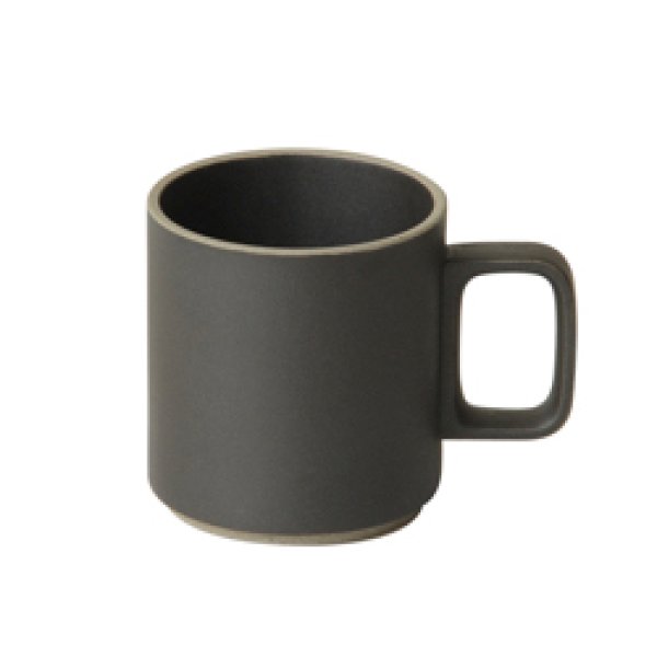 画像1: HASAMI PORCELAIN Mug Cup Medium Black (1)