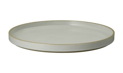 画像1: HASAMI PORCELAIN Plate 255mm Gloss gray