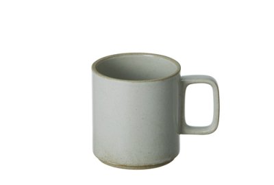 画像1: HASAMI PORCELAIN Mug Cup Medium Gloss gray