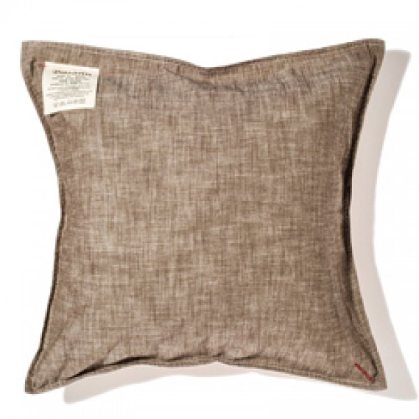 画像1: BasShu Cushion Cover Chambray KHAKI (1)