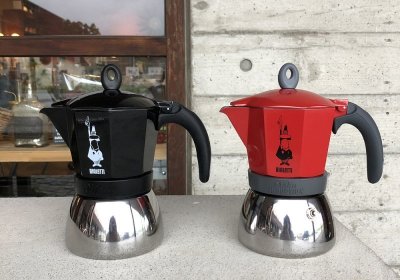 画像3: BIALeTTI MOKA INDUCTION RED 6 CUPS RED