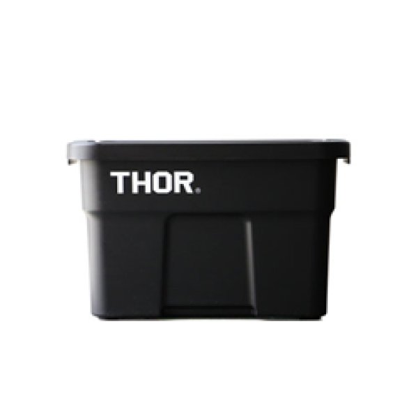 画像1: Thor Large Totes With Lid 22L Black (1)