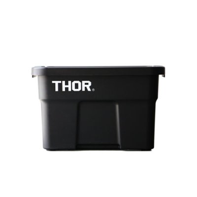 画像1: Thor Large Totes With Lid 22L Black