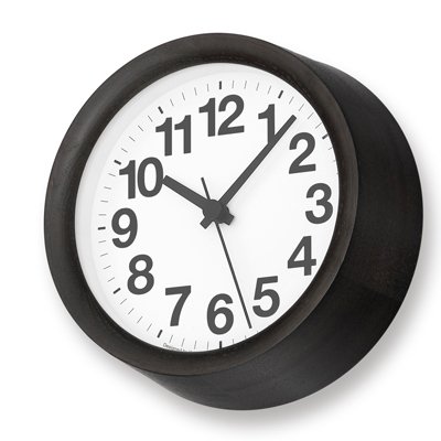 画像2: Lemnos Clock A Small ブラック 