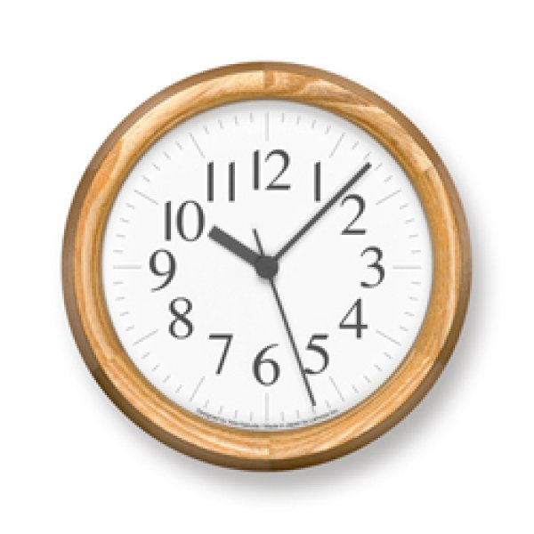 画像1: Lemnos　Clock B Small ナチュラル  (1)