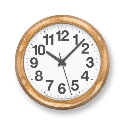 画像1: Lemnos Clock A Small ナチュラル 