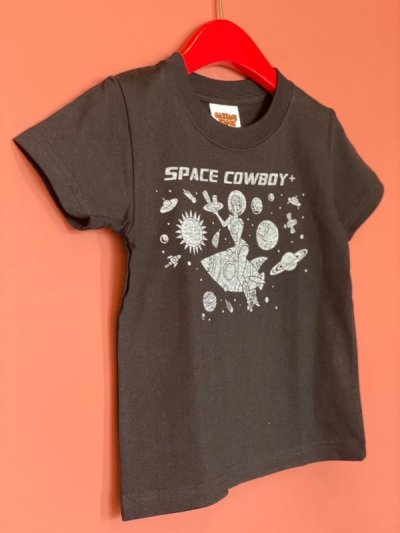 画像1: SPACECOWBOY+ ORIJINAL KIDS TEE BLACK