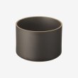 画像1: HASAMI PORCELAIN Planter Black φ145×106mm (1)