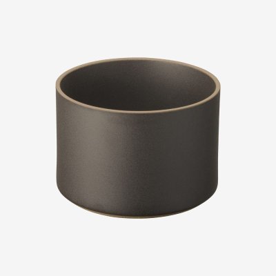 画像1: HASAMI PORCELAIN Planter Black φ145×106mm