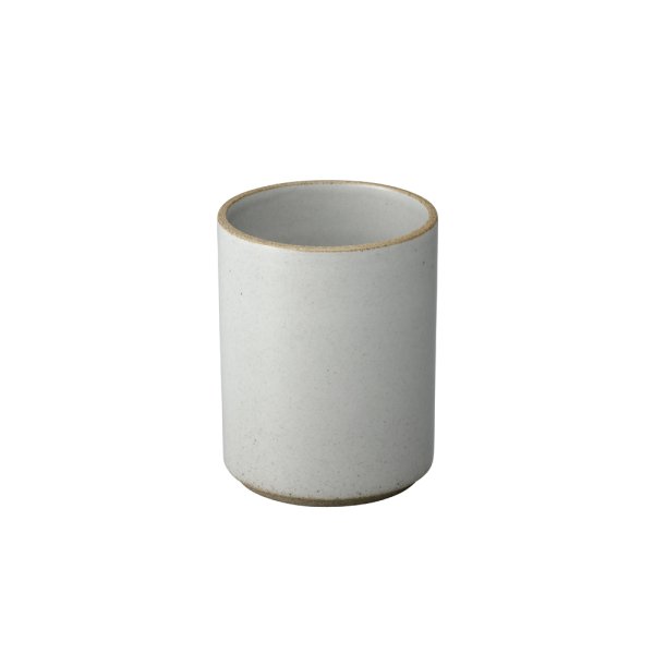 画像1: HASAMI PORCELAIN Container/Tumbler 85×106mm Gloss gray (1)