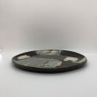 画像2: huge ceramics Plate M　Black (2)