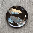 画像5: huge ceramics Plate M　Black (5)