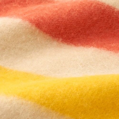 BasShu Wool Blanket border MULTI - SPACE COWBOY+